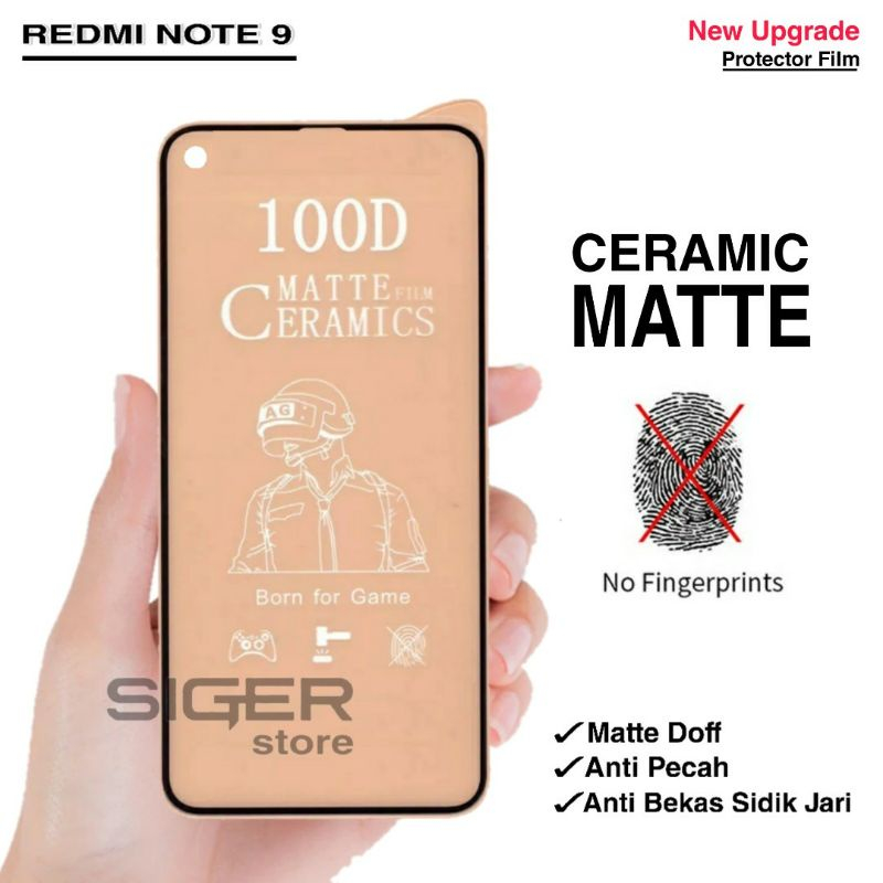 INFINIX HOT 10 HOT 10 PLAY HOT 10S HOT 10S NFC HOT 10 TTEMPERED GLASS CERAMIC MATTE 100D