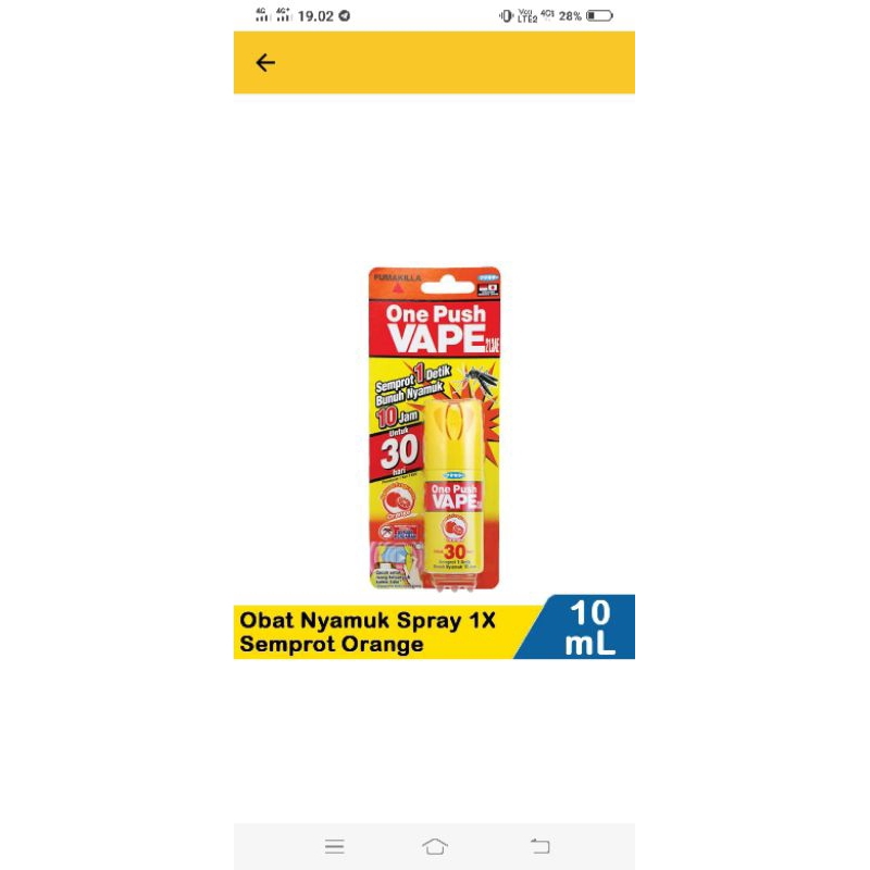 Vape one push