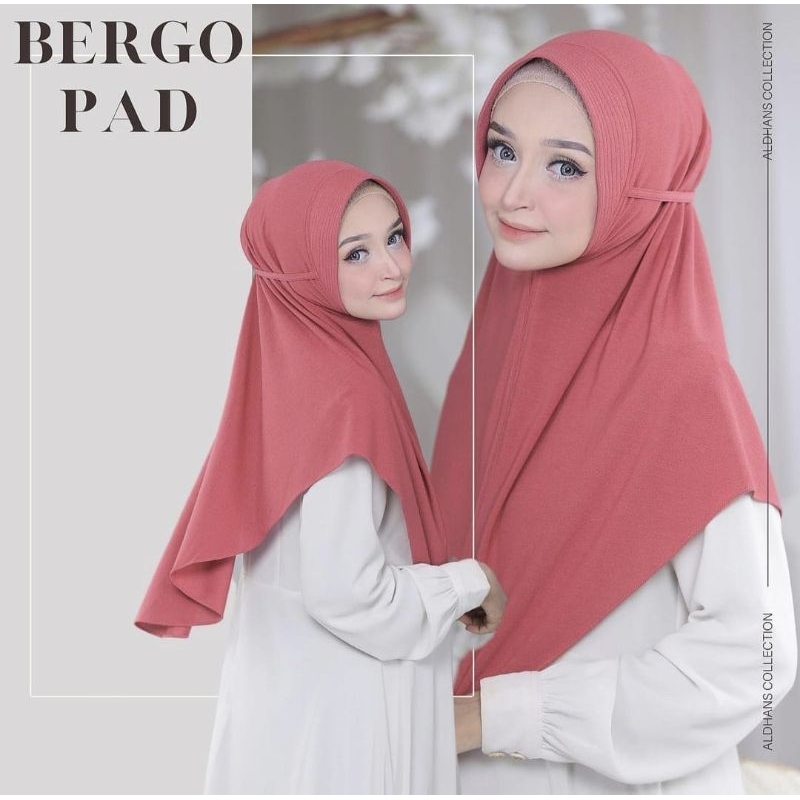 Jilbab Instan Bergo Pad ORIGINAL AL - DHANS