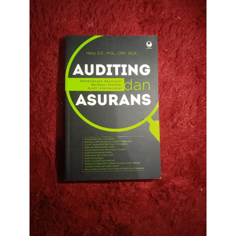 ( preloved ) auditing dan asurans original
