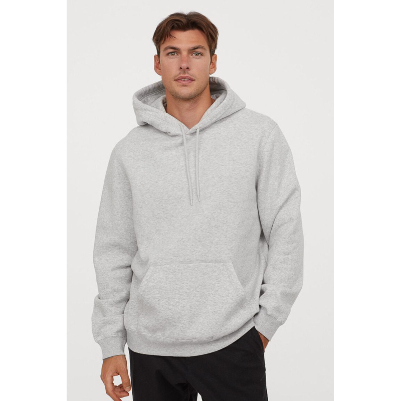 HOODIE DIVIDED HM HEATHER GREY