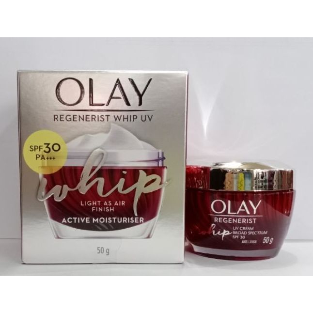 Olay regenerist whip spf30 10gr 50gr olay regeneris day cream 10 gr 50 gr krim pagi (tanpa dus)