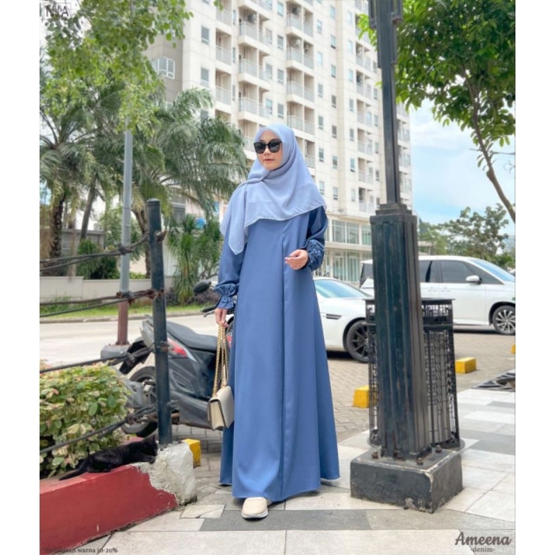Abaya Murah Abaya Ameena NJA Daily