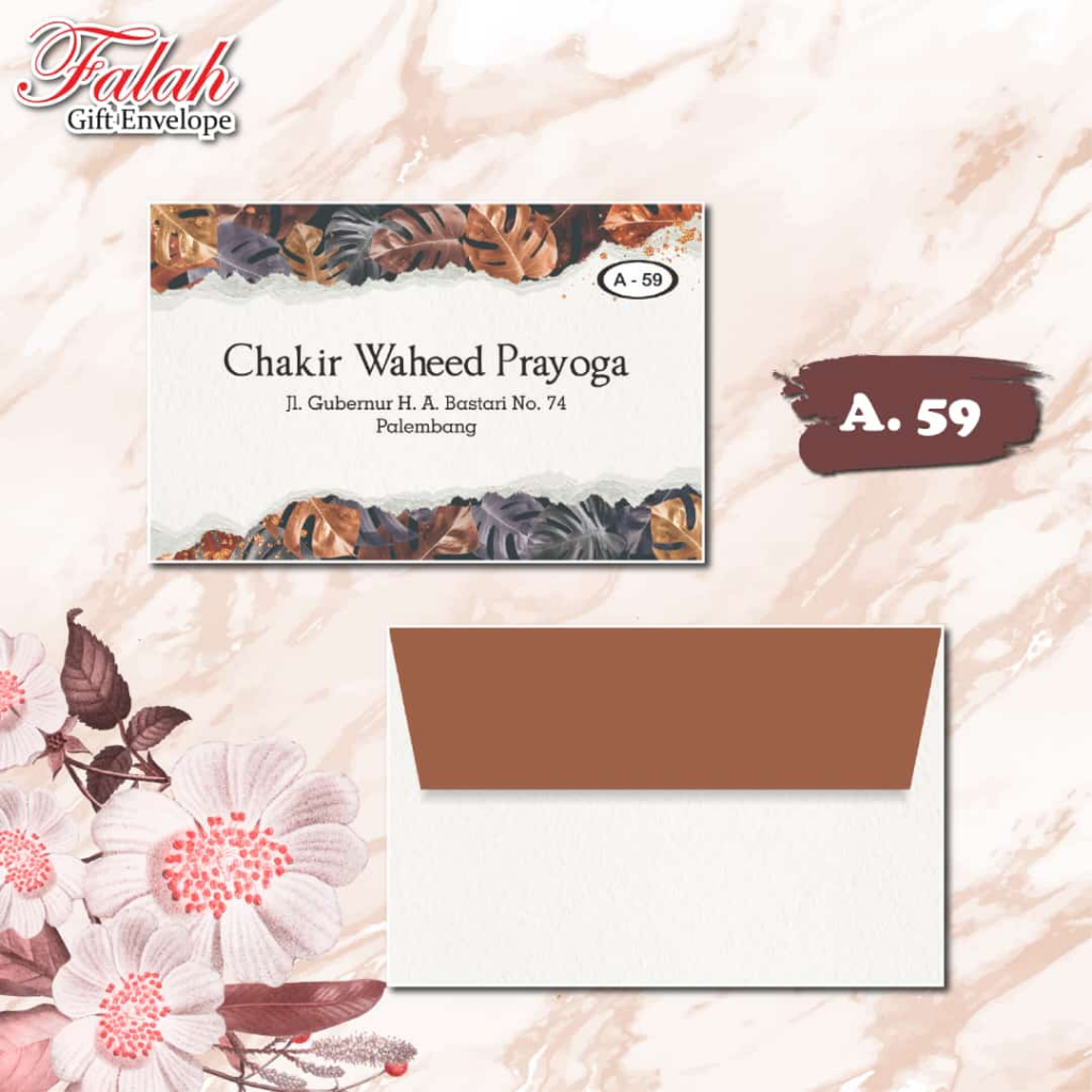 

Amplop Falah A 59 Terbaru Tanpa Cetak Isi 50pcs