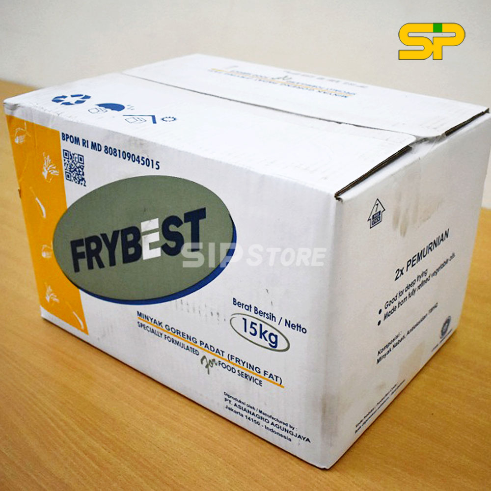 

Frying Fat "FRYBEST" @15kg / Minyak Goreng Padat / Minyak Beku @15kg