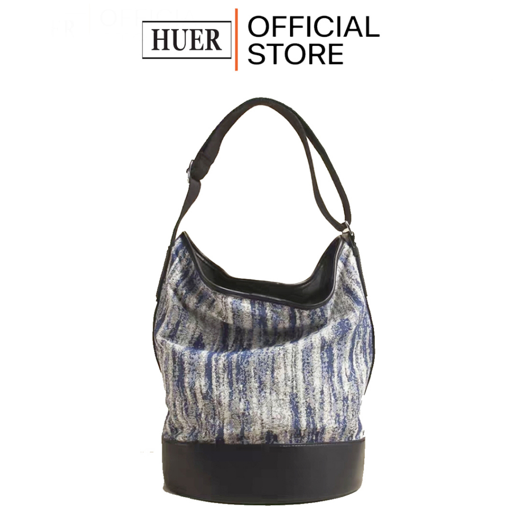 HUER ~ Tas Wanita Saxuan Bucket Bag 9536-398Blue