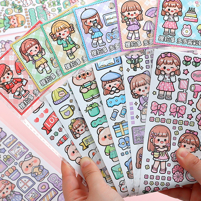 

1 Lembar Stiker Panjang Decor Notebook Diarybook Laptop Casing Hp Botol Minum Best Seller TLD70