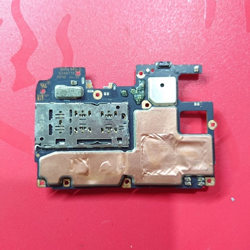 Mesin Realme C15 Original Copotan Minus Matot Part Utuh Segelan PCB Bengkok Dikit Fisik Sesuai Foto