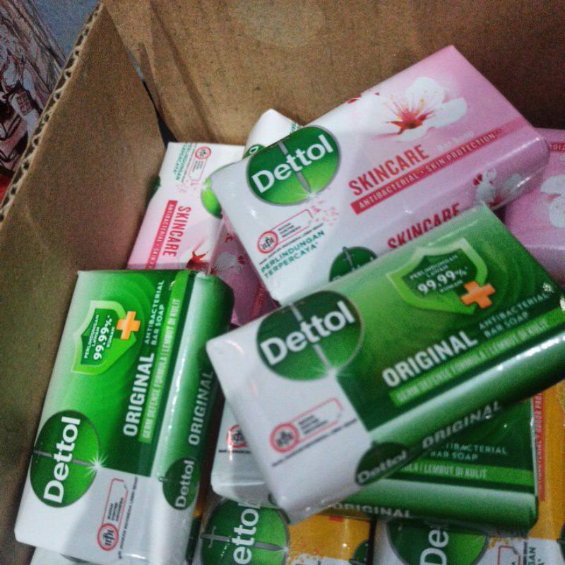 SABUN DETTOL SABUN MANDI DETTOL SABUN BATANG SABUN ANTISEPTIK  60g