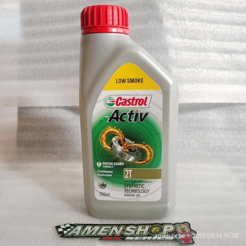 oli samping castrol active 2T 100% original
