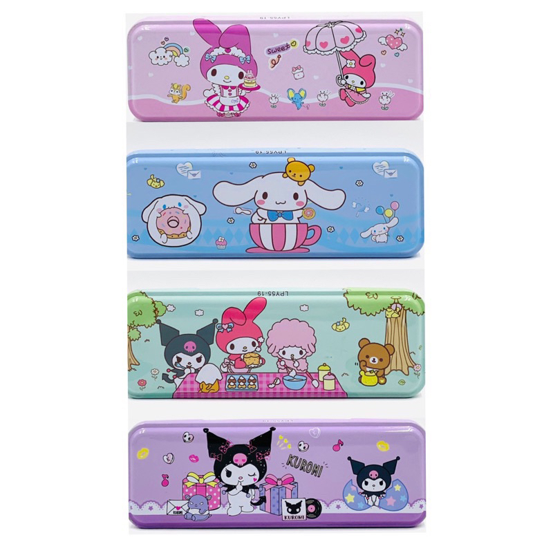 

Kotak Tempat Pensil Kaleng Sanrio / Pensil Case Sanrio