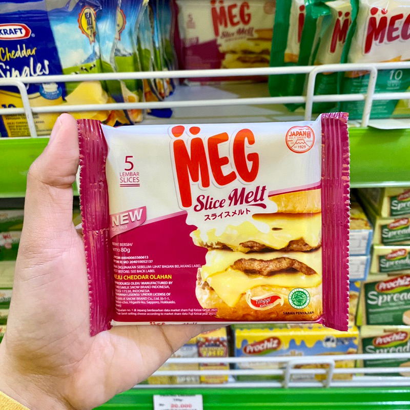 

Meg Slice Melt 5 Slices 80gr