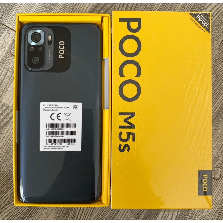 Xiaomi Poco M5s 4/64GB | 6/128GB Second Fullset ORI Bergaransi