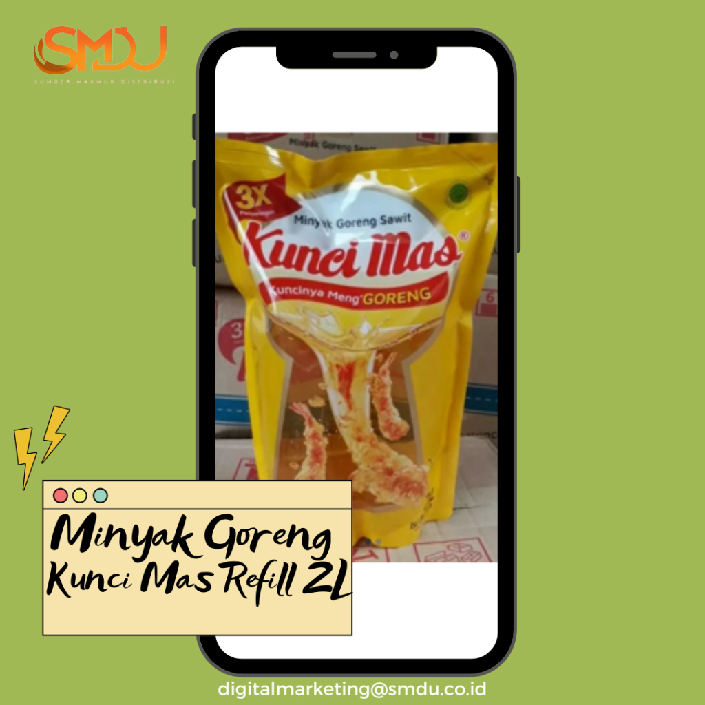 

MINYAK GORENG KUNCI MAS REFILL 2L