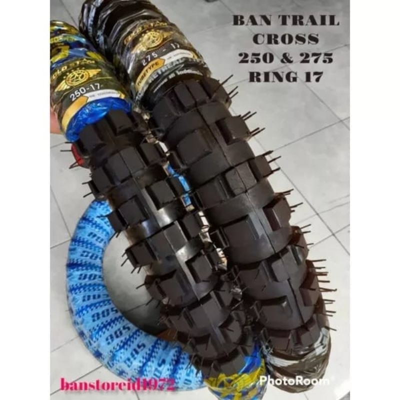 promo Ban murah trail cross pacar 2.50 ring 17 dam 2.75 ring 17