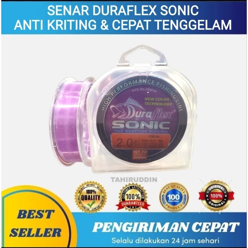 Senar DURAFLEX SONIC Anti Kriting, Kuat