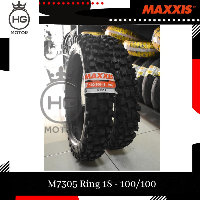 BAN TRAIL BELAKANG MAXXIS M7305 100/100 RING 18