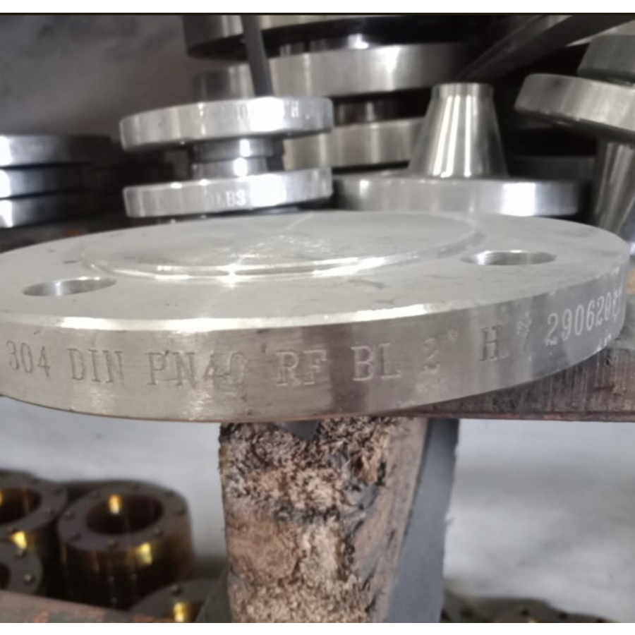 2" Blind Flange PN40 SS304 -Flange Buta PN 40 Stainless SS 304 DN50 50