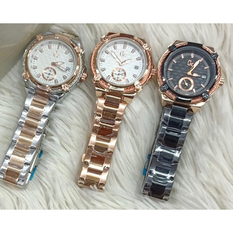 Jam Tangan Wanita GC Chrono Detik Bawah Aktif