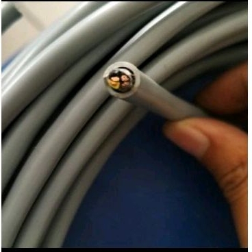 Kabel Screen LIYCY 4x0.75 Abu-Abu Grey Kabel Kontrol 4 x 0.75 mm2 Toyokudensen / Rukawa
