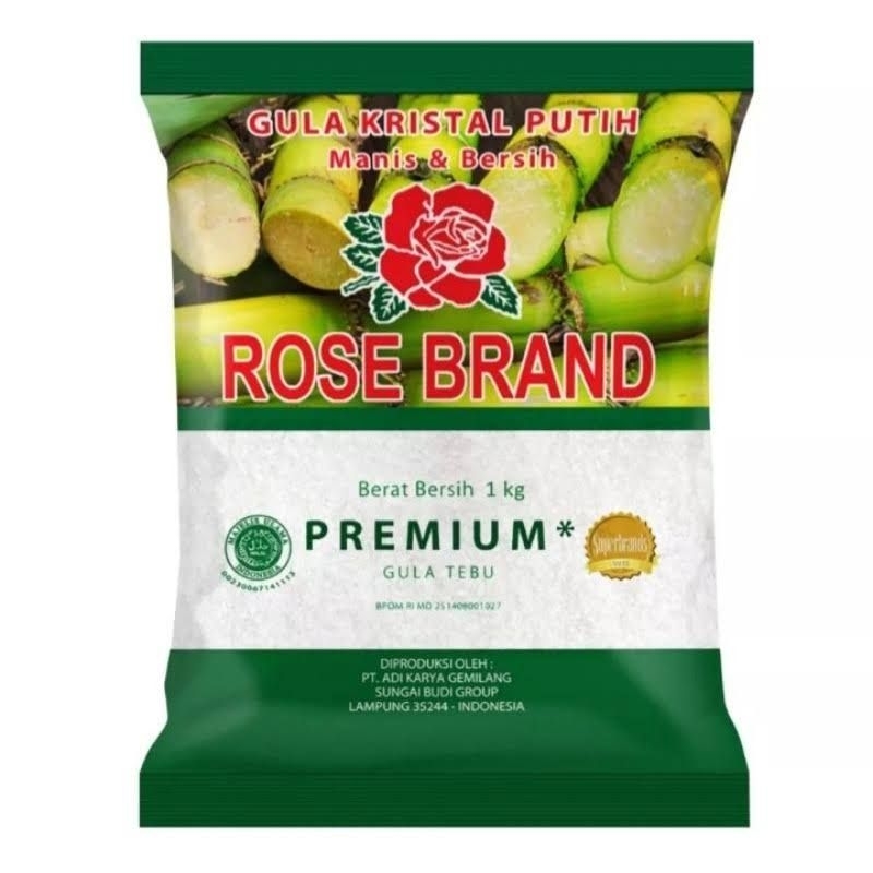 

Gula Pasir Premium Rose Brand 1Kg