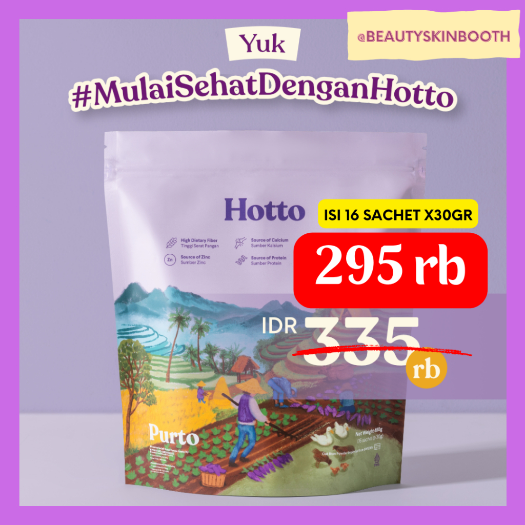 

Hotto Purto Superfood Mutigrain Fiber Drink