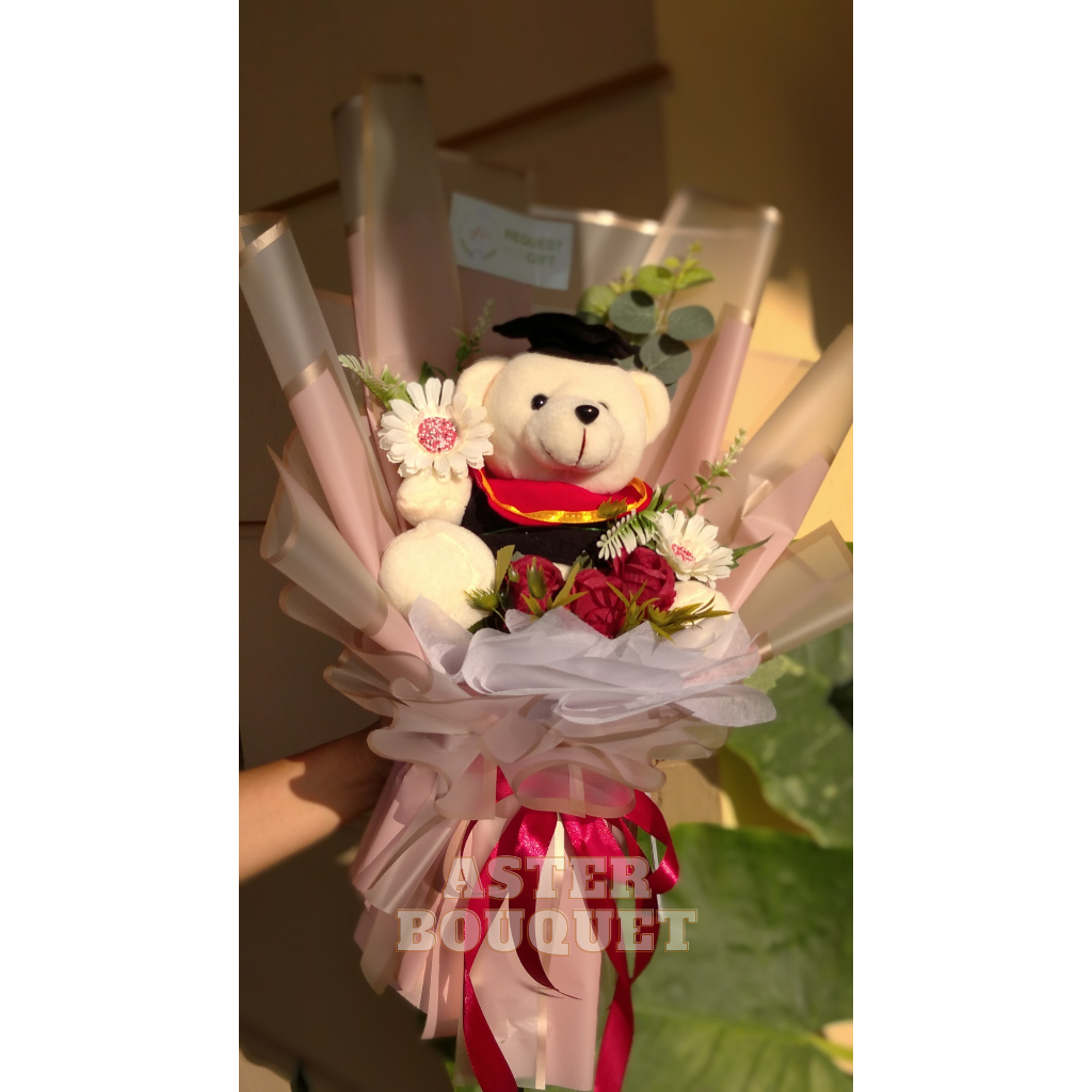 Buket Boneka Wisuda Besar