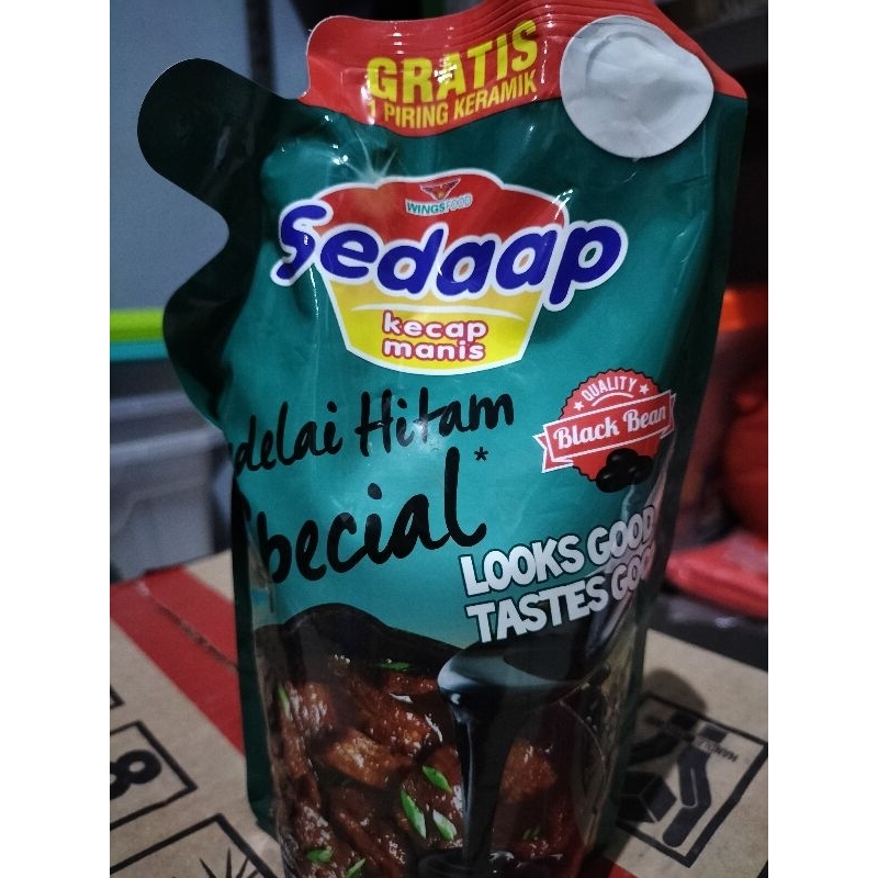 

kecap Manis Sedaap Kedelai hitam spesial