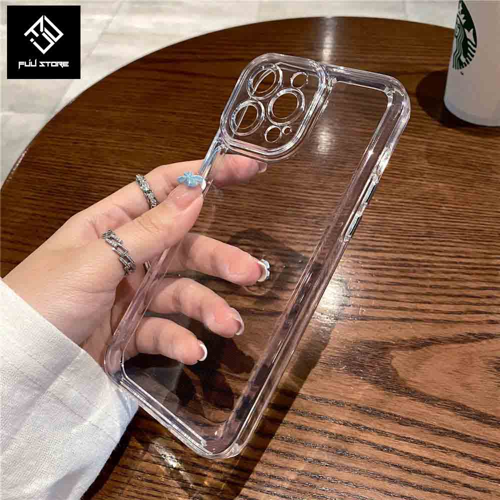 Armour Soft Case karet Clear Case Oppo A58 5G RENO 8T 4G RENO 8T 5G RENO 4F RENO 3 Oppo A91 Oppo F7 