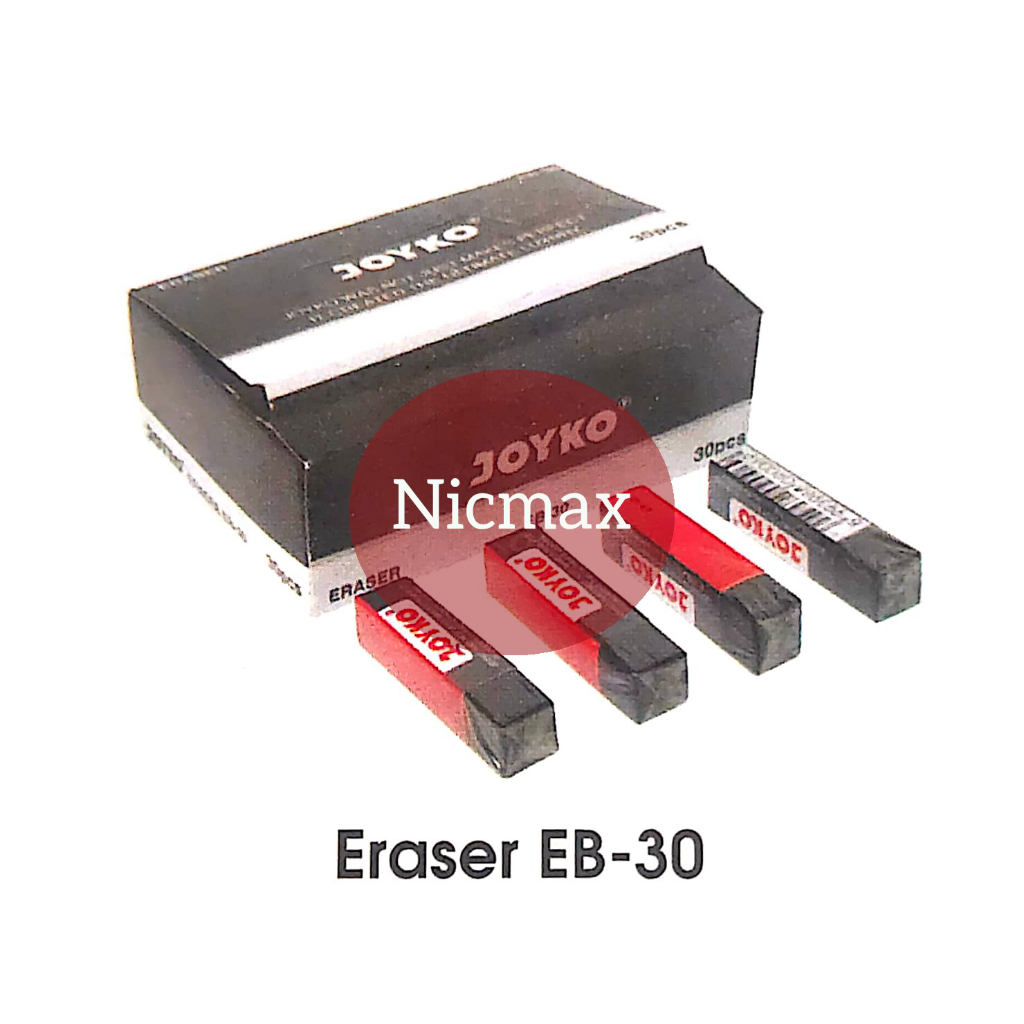 

Eraser / Penghapus Joyko EB-30 / Isi 4 Pcs