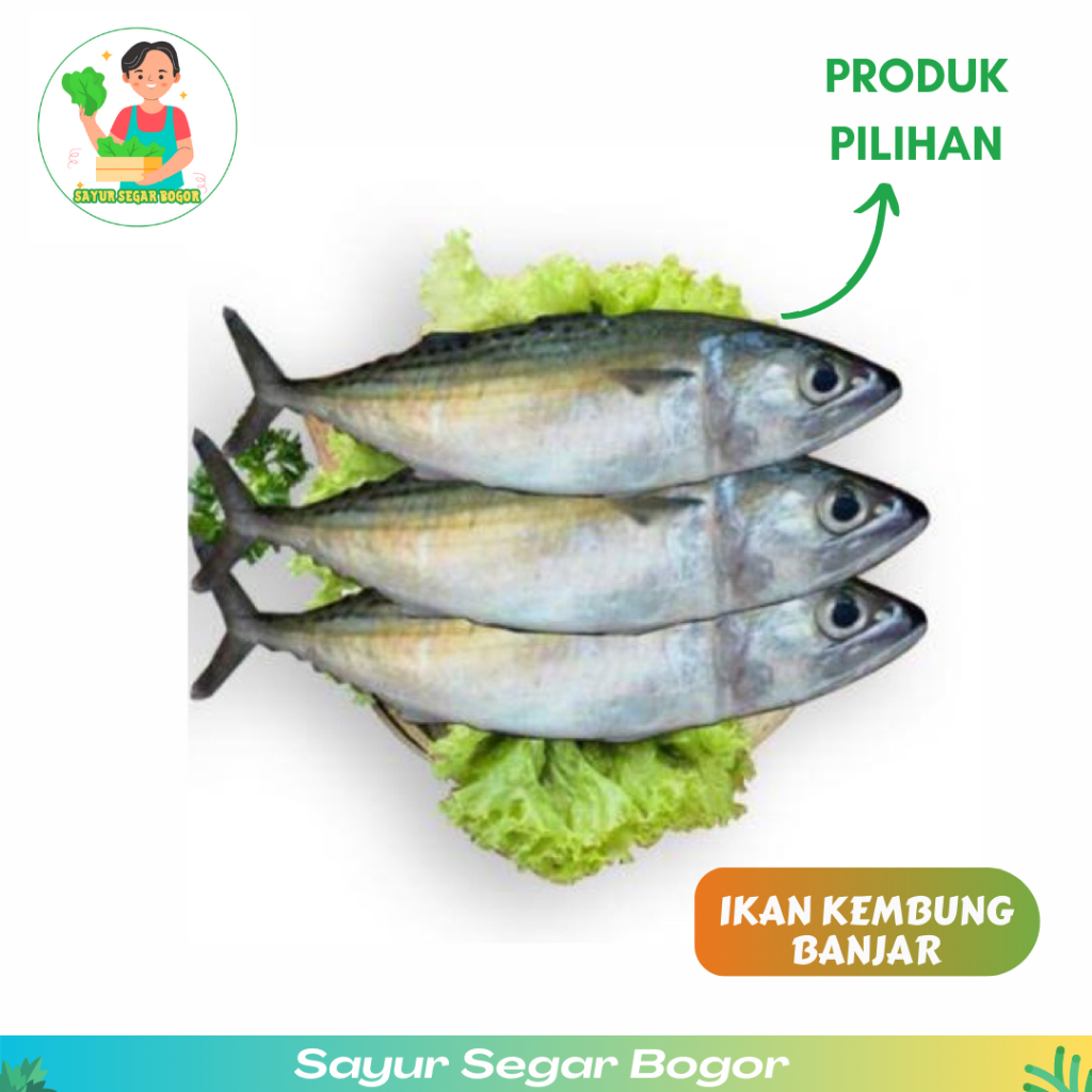 

Ikan Kembung Banjar 500gr Ikan Segar