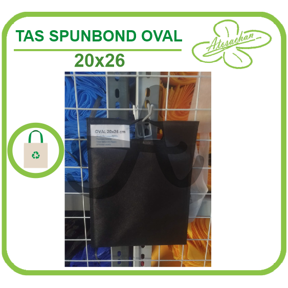 

Tas Spunbond Oval Goodie Bag Kantong Souvenir Pegangan Oval