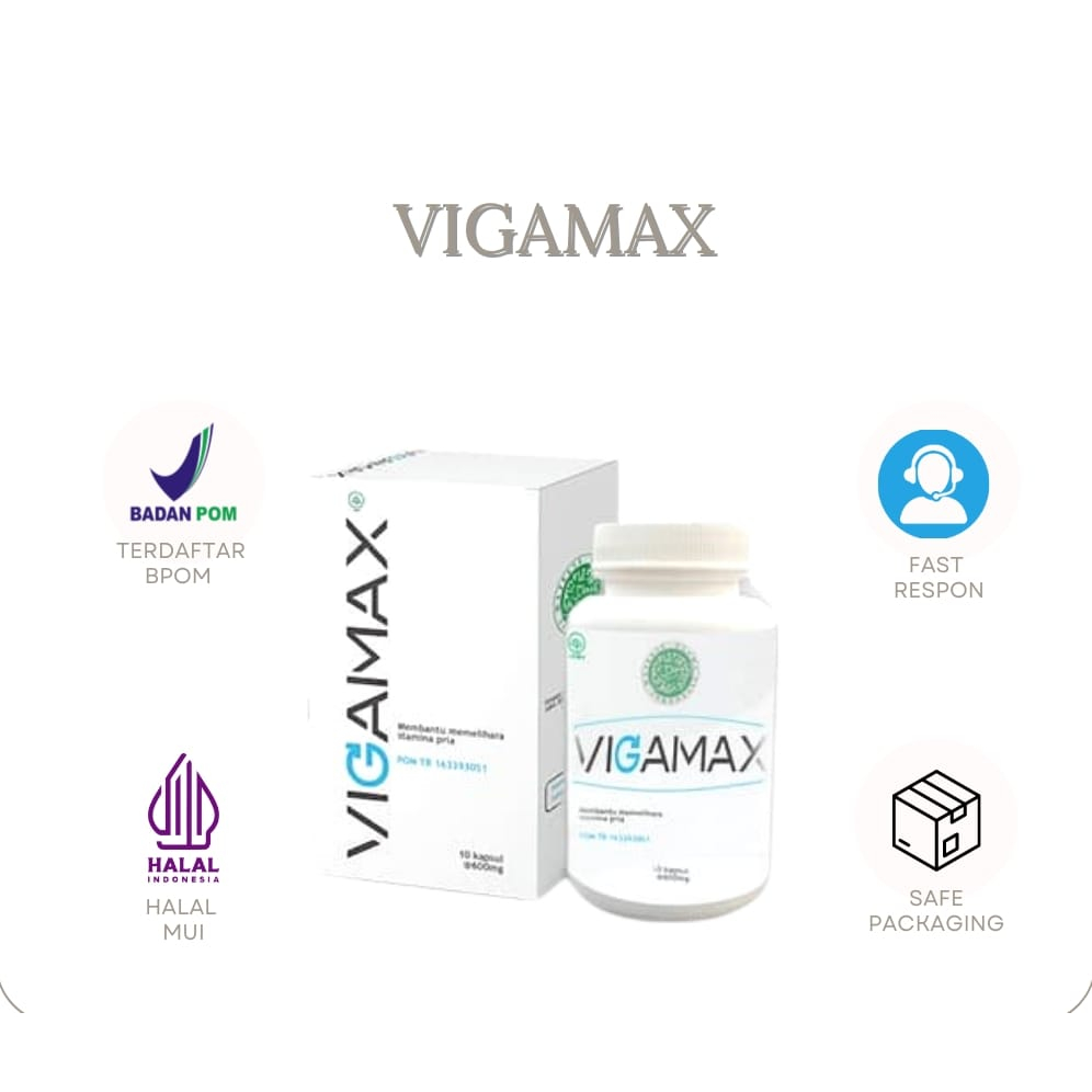 Obat Kuat Pria Tahan Lama Obat Kuat Penambah Stamina Pria Dewasa Herbal Vigamax Vimax Qmax