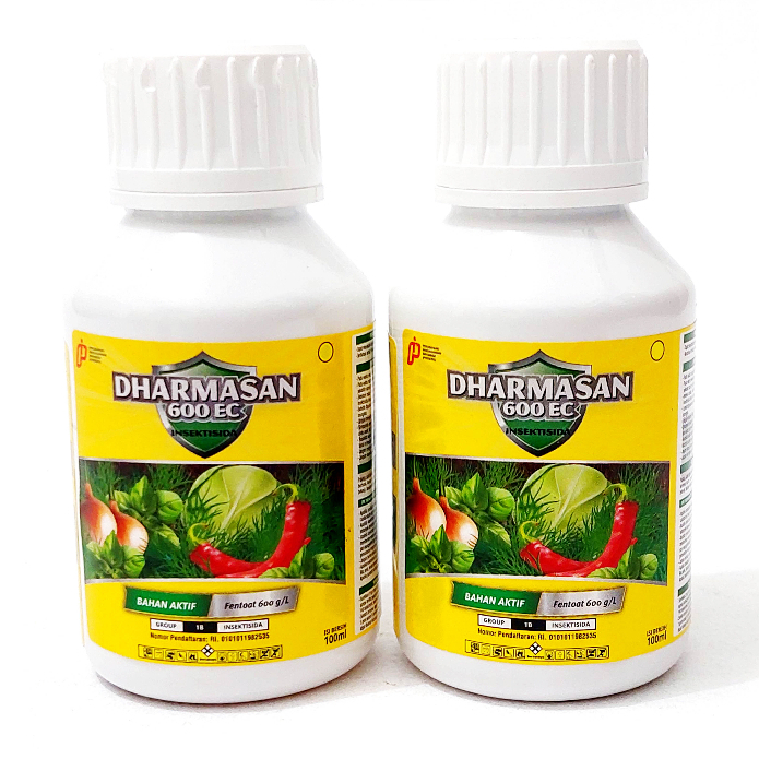 Insektisida DHARMASAN / DARMASAN 600 EC Pembasmi Hama Tanaman Original 100ml