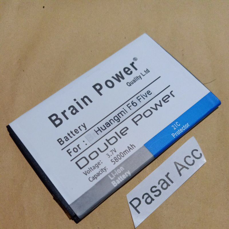 Baterai Batre Huangmi F6 Five Double Ic Brain Power