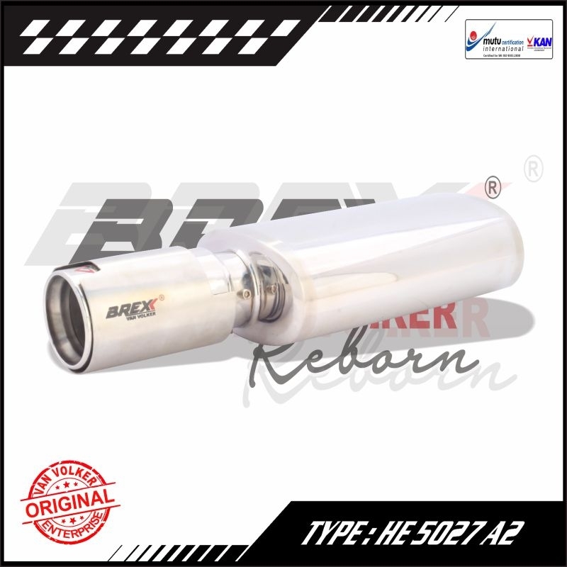 knalpot mobil brexx Original type CTR 3527 A2