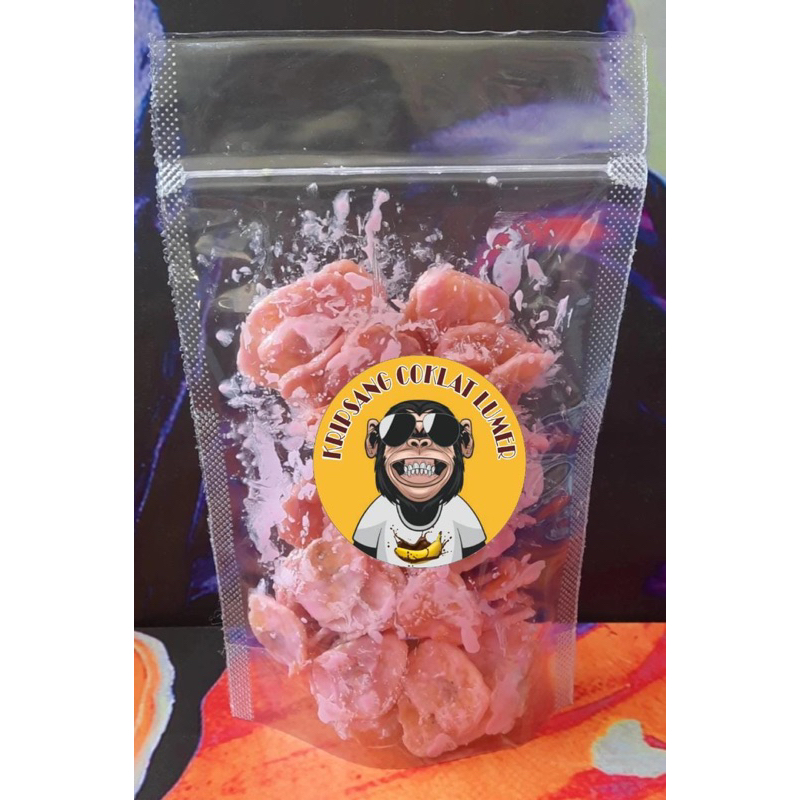 

KERIPIK PISANG COKELAT STRAWBERRY LUMER - KRIPSANG COKELAT