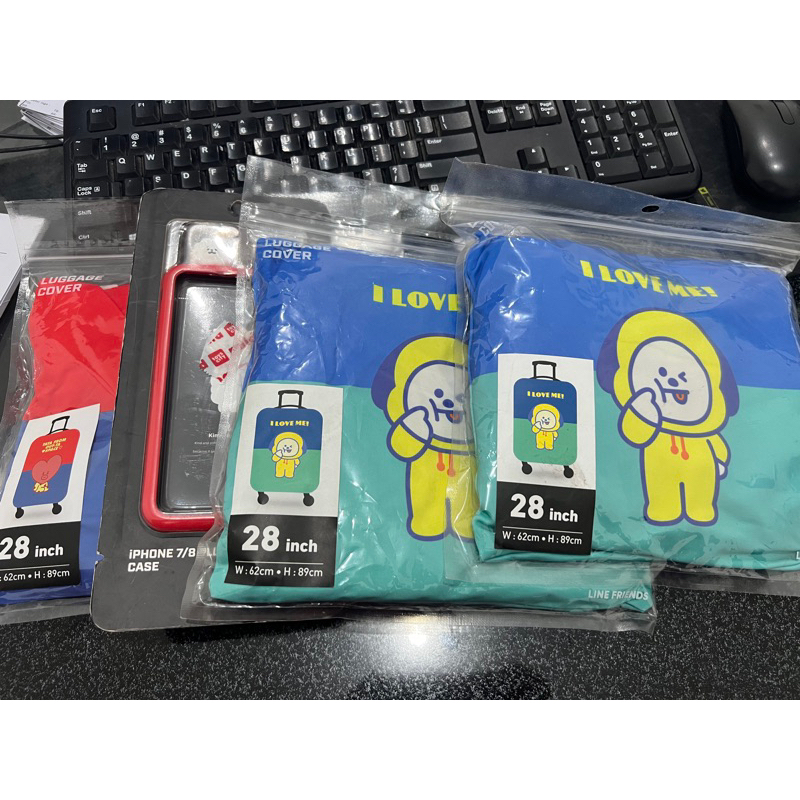 Luggage cover BT21 (pelunasan)