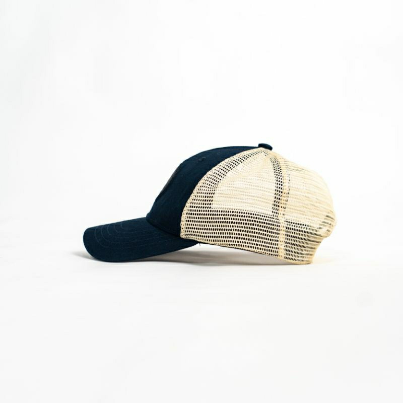 MARKICABS [Wadahulu 04 - Navy Cream] Trucker Hat Special Season