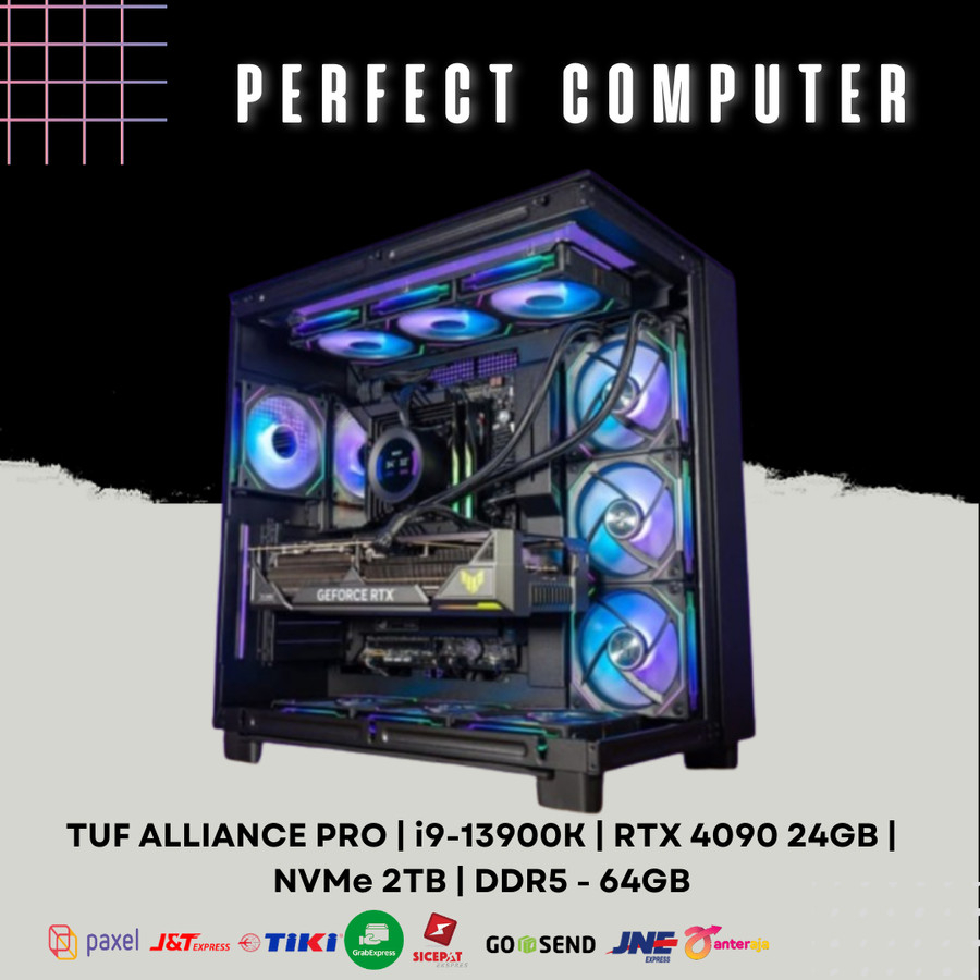 TUF ALLIANCE PRO | i9-13900K | RTX 4090 24GB | NVMe 2TB | DDR5 - 64GB