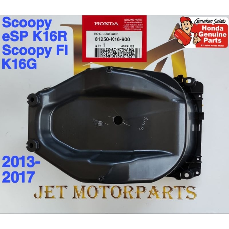 Box Bagasi Scoopy FI 2013-2016 8125AK16A00 / 81250K16900 Asli Ori Honda AHM
