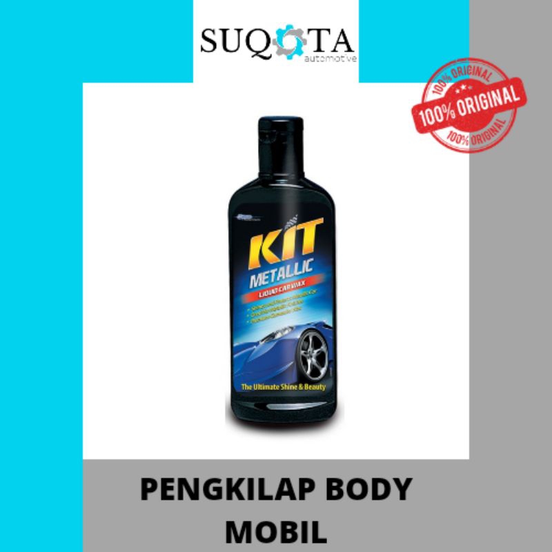 KIT Metallic Car Wax/Pengkilap Body Mobil