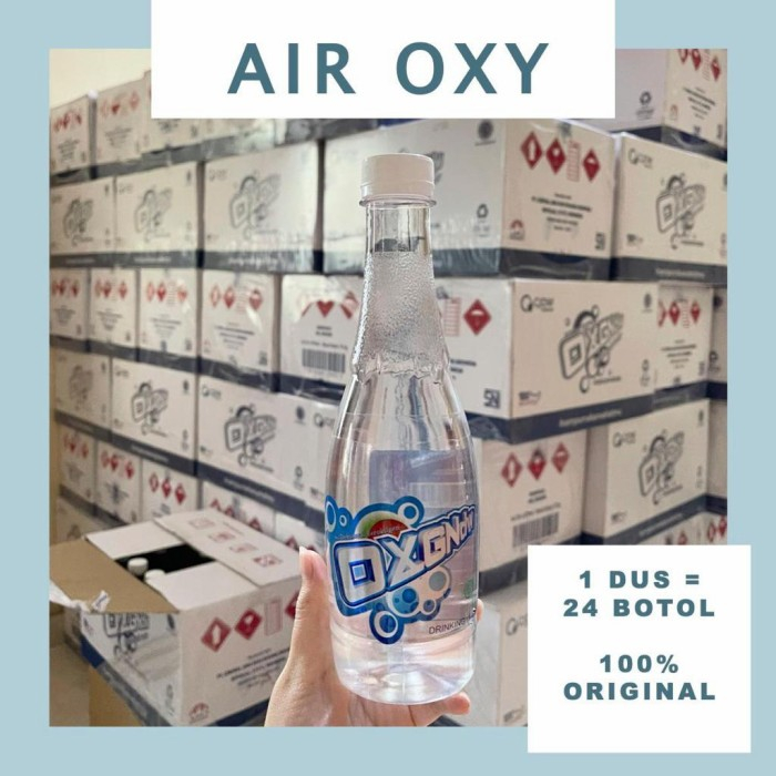 

Air Oksigen OXY 470ml | Minuman Kesehatan Original Tinggi Oksigen