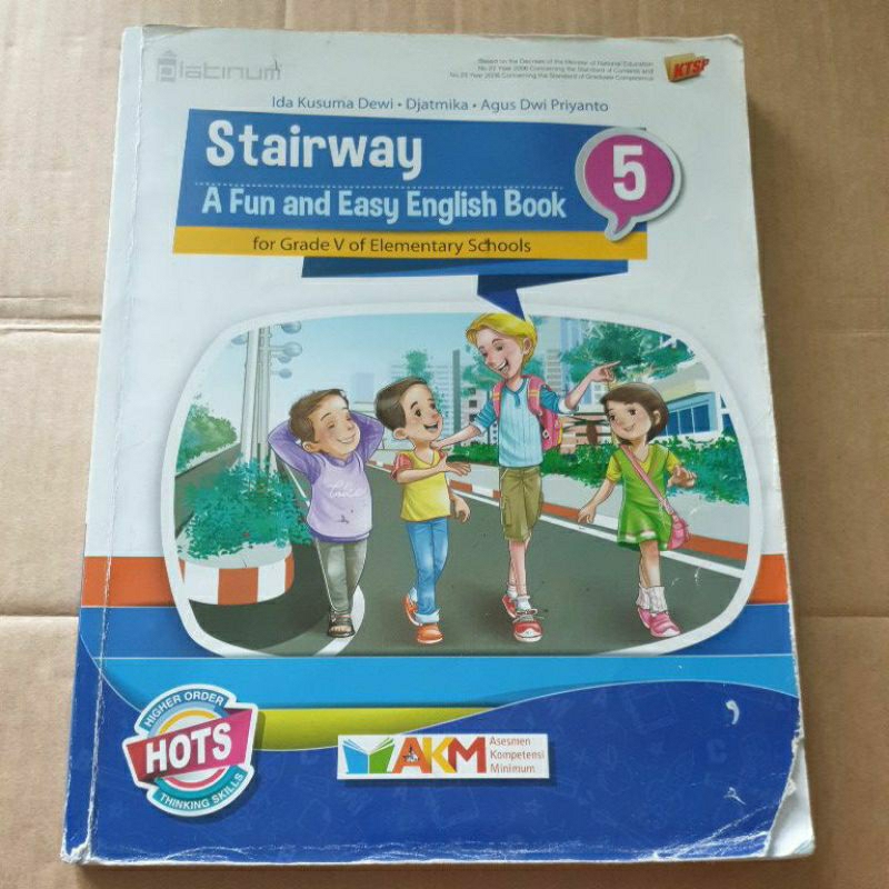 SD Kelas 5 Platinum Stairway A Fun and Easy English Book