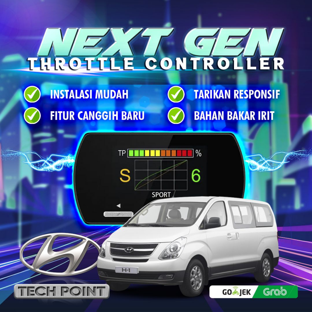 9 Drive Hyundai H1 Piggyback Throttle Controller Next Gen