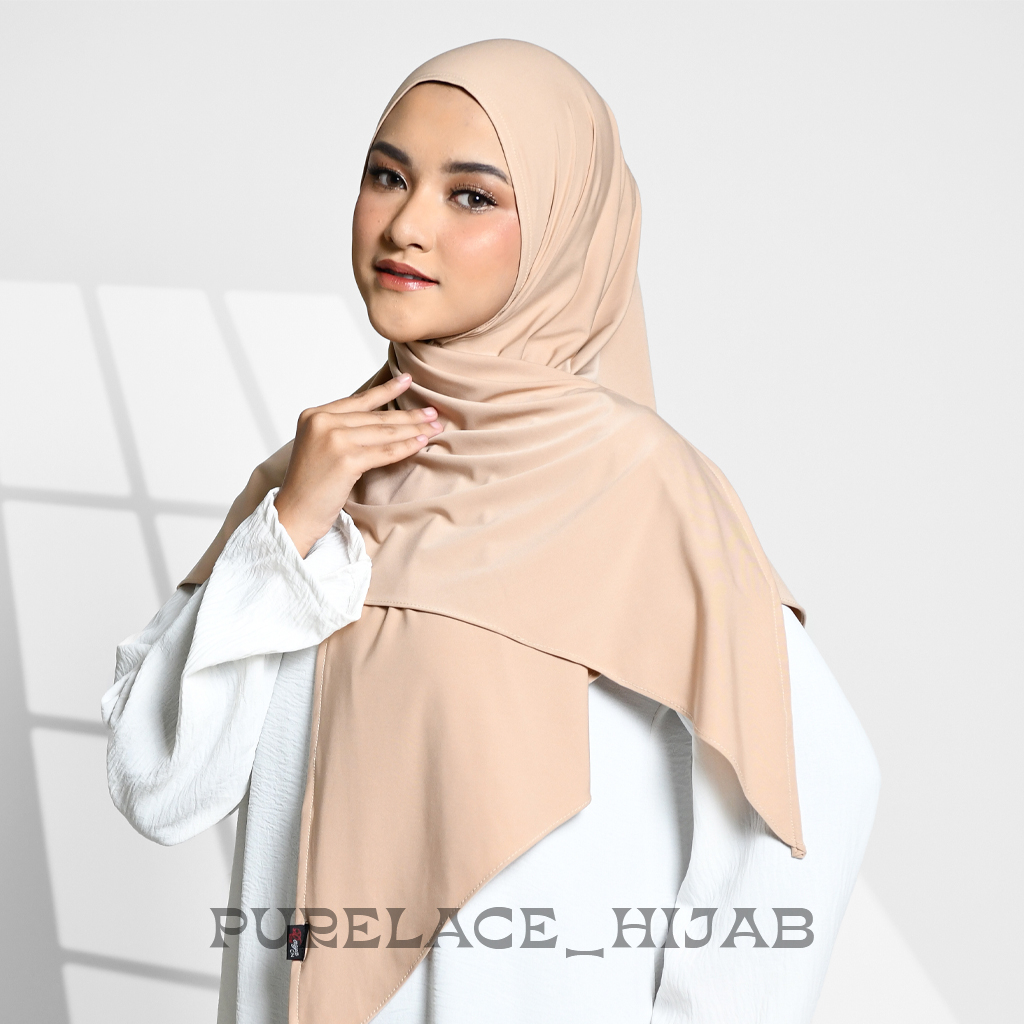 Hijab Instan Segitiga Jersey / Hijab Segitiga Instan by Dasya
