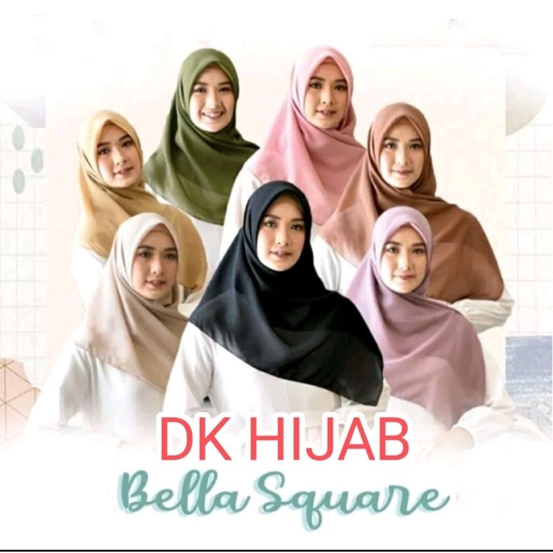 Jilbab Segi Empat Bella Square / Segi empat Bella