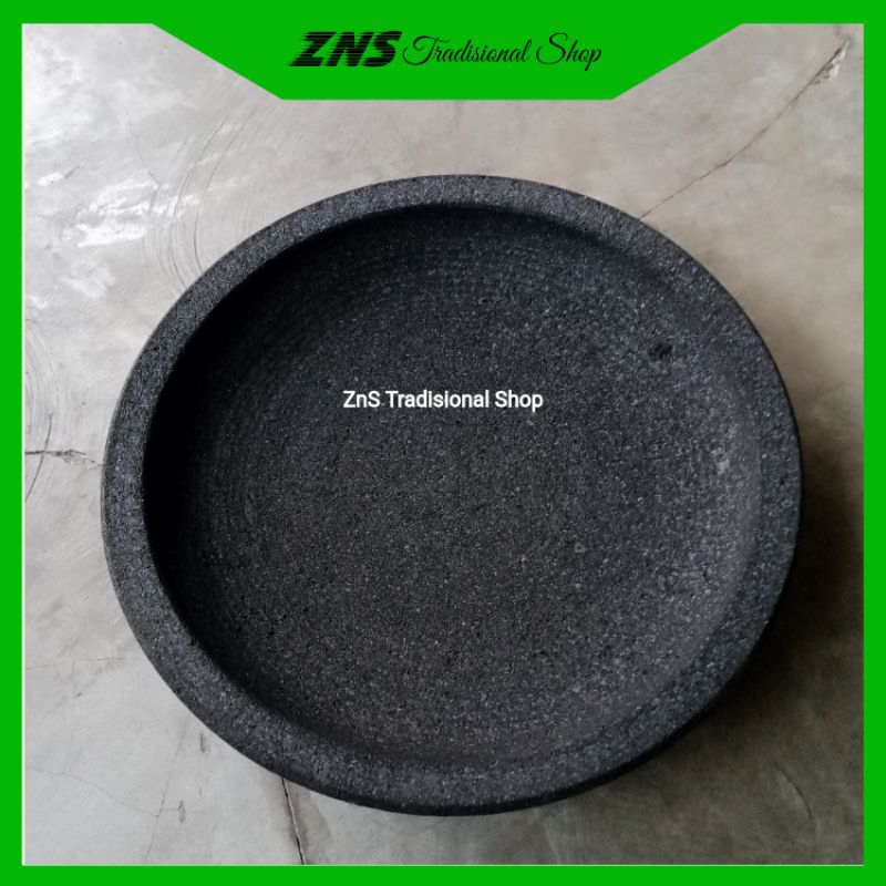 Cobek Batu Asli Diameter 25CM