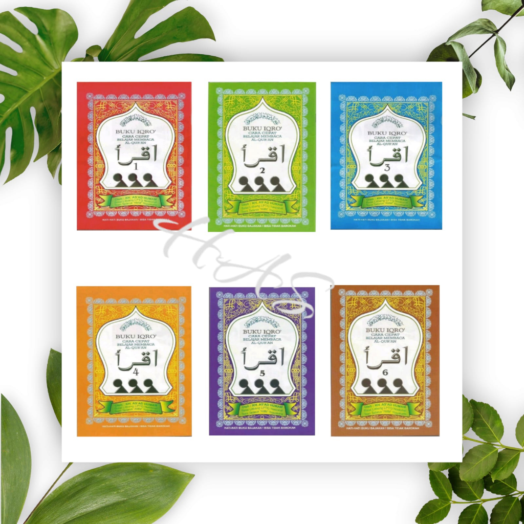 

Buku IQRO Per Jilid Ukuran Kecil Jilid 1 Sampai 6