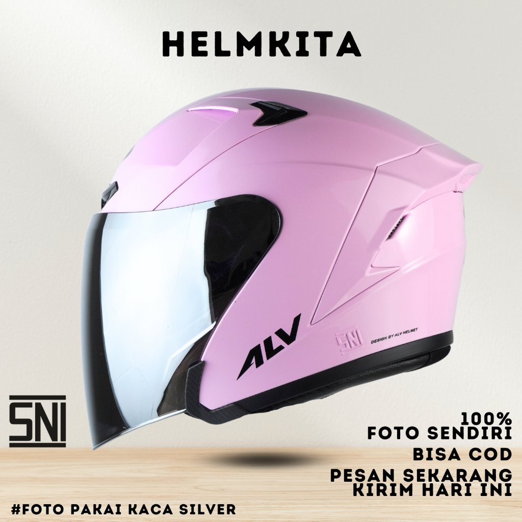 HELM ALV ULTRON HELM HALF FACE HELM SNI